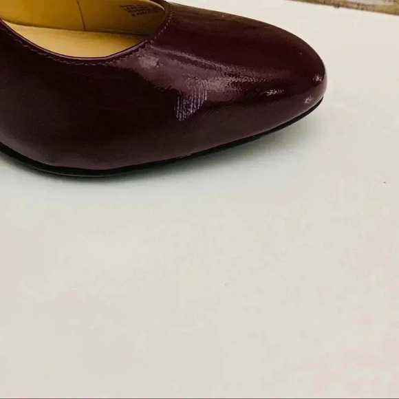 Michael Kors Patent Leather Burgundy Heels - Picture 5 of 8